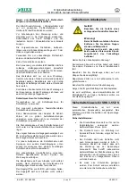 Preview for 6 page of BIAX SARD/H 820 Operating Manual