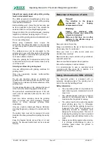 Preview for 16 page of BIAX SARD/H 820 Operating Manual