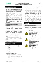 Предварительный просмотр 24 страницы BIAX SARD/H 820 Operating Manual