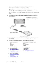 Предварительный просмотр 3 страницы Bibby Sterilin Electrothermal MC5 Connecting Manual