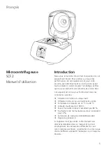 Предварительный просмотр 7 страницы Bibby Sterilin stuart Microfuge SCF2 Instructions For Use Manual