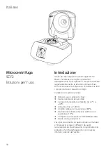 Предварительный просмотр 12 страницы Bibby Sterilin stuart Microfuge SCF2 Instructions For Use Manual