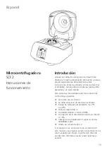 Предварительный просмотр 17 страницы Bibby Sterilin stuart Microfuge SCF2 Instructions For Use Manual