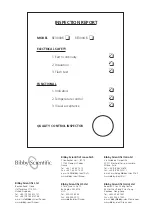 Preview for 12 page of Bibby Sterilin Stuart RE300DB Instructions For Use Manual