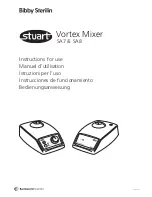 Preview for 1 page of Bibby Sterilin Stuart SA7 Instructions For Use Manual