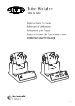 Bibby Sterilin Stuart SB2 Instructions For Use Manual предпросмотр