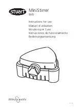 Bibby Sterilin stuart SM5 Instructions For Use Manual предпросмотр