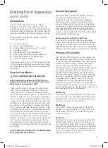 Preview for 3 page of Bibby Sterilin Stuart SMP10 Instructions For Use Manual