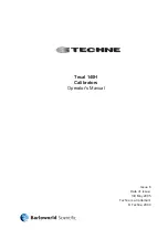 Предварительный просмотр 1 страницы Bibby Sterilin Techne 140H Operator'S Manual