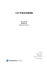 Предварительный просмотр 1 страницы Bibby Sterilin TECHNE Tecal 425S Operator'S Manual