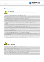 Предварительный просмотр 8 страницы Bicker Elektronik UPSI-1208D User Manual