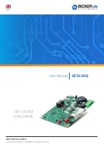 Bicker Elektronik UPSI-2412 User Manual preview