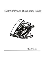 Preview for 1 page of Bicom Systems T60P Quick User Manual