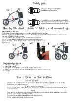 Preview for 5 page of Bicycles4u City Zoom Owner'S Manual