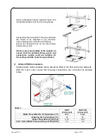 Предварительный просмотр 4 страницы Biddle CASSETTAIR CEILING HEATER Installation & Operation Manual