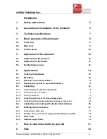 Preview for 4 page of Biedermann GmbH RollLam 120C Operation Manual