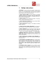 Preview for 5 page of Biedermann GmbH RollLam 120C Operation Manual