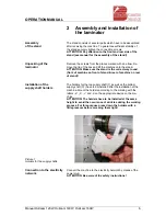 Preview for 6 page of Biedermann GmbH RollLam 120C Operation Manual