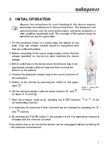 Предварительный просмотр 7 страницы Biegler autopress Instructions For Use Manual