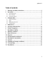 Preview for 3 page of Biegler protherm II Instructions For Use Manual