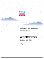 Предварительный просмотр 3 страницы Bielay warmness Instruction Manual