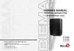 Preview for 1 page of Biema B2 POWER Plsatic Series Owner'S Manual