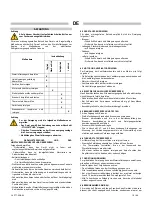 Предварительный просмотр 19 страницы BIEMMEDUE CONFORT 100 Instruction Manual