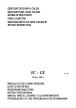 BIEMMEDUE EC-GE Instruction Manual preview