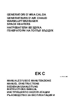 BIEMMEDUE EK 10C Instruction Manual предпросмотр