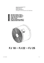 Preview for 1 page of BIEMMEDUE FJ 18 M Instruction Manual