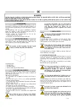 Preview for 7 page of BIEMMEDUE FJ 18 M Instruction Manual