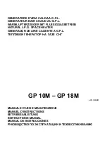 BIEMMEDUE GP 10M Installation Manual предпросмотр