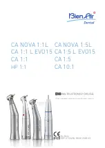 Bien-Air Dental CA 10:1 Instructions For Use Manual предпросмотр