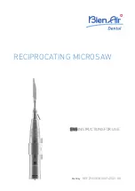 Предварительный просмотр 1 страницы Bien Air 1601098-001 Instructions For Use Manual