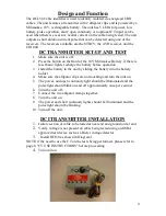 Preview for 4 page of Bierer DCI-50-CT Operating Instructions Manual