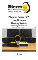 Bierer Phasing Ranger 2 Operating Instructions Manual preview