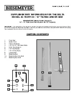 Biesemeyer 78-920 T-Square® Instruciton preview