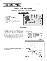 Предварительный просмотр 1 страницы Biesemeyer B78440 Instruction Manual