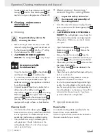 Предварительный просмотр 8 страницы Bifinett Food Slicer KH 150 Operation And Safety Notes