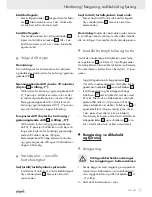 Предварительный просмотр 39 страницы Bifinett Food Slicer KH 150 Operation And Safety Notes