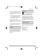 Preview for 9 page of Bifinett KH 1105 Operating Instructions Manual