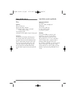 Предварительный просмотр 58 страницы Bifinett KH 1106 Operating Instructions Manual