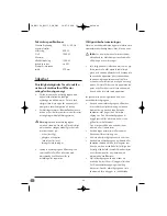 Предварительный просмотр 70 страницы Bifinett KH 1106 Operating Instructions Manual