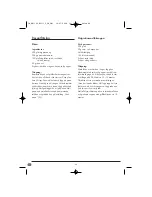 Предварительный просмотр 90 страницы Bifinett KH 1106 Operating Instructions Manual