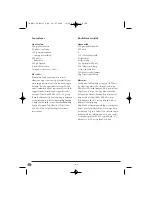 Предварительный просмотр 190 страницы Bifinett KH 1106 Operating Instructions Manual