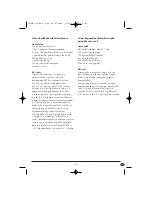 Предварительный просмотр 191 страницы Bifinett KH 1106 Operating Instructions Manual