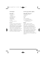 Предварительный просмотр 193 страницы Bifinett KH 1106 Operating Instructions Manual