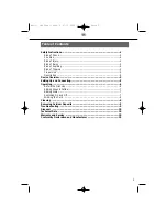 Preview for 3 page of Bifinett KH 1111 Operating And Safety Instructions Manual