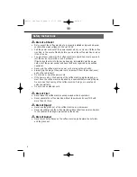 Preview for 4 page of Bifinett KH 1111 Operating And Safety Instructions Manual