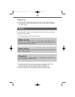 Preview for 8 page of Bifinett KH 1111 Operating And Safety Instructions Manual